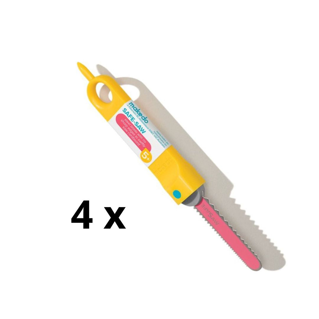 Makedo Set van 4 kartonzaagjes