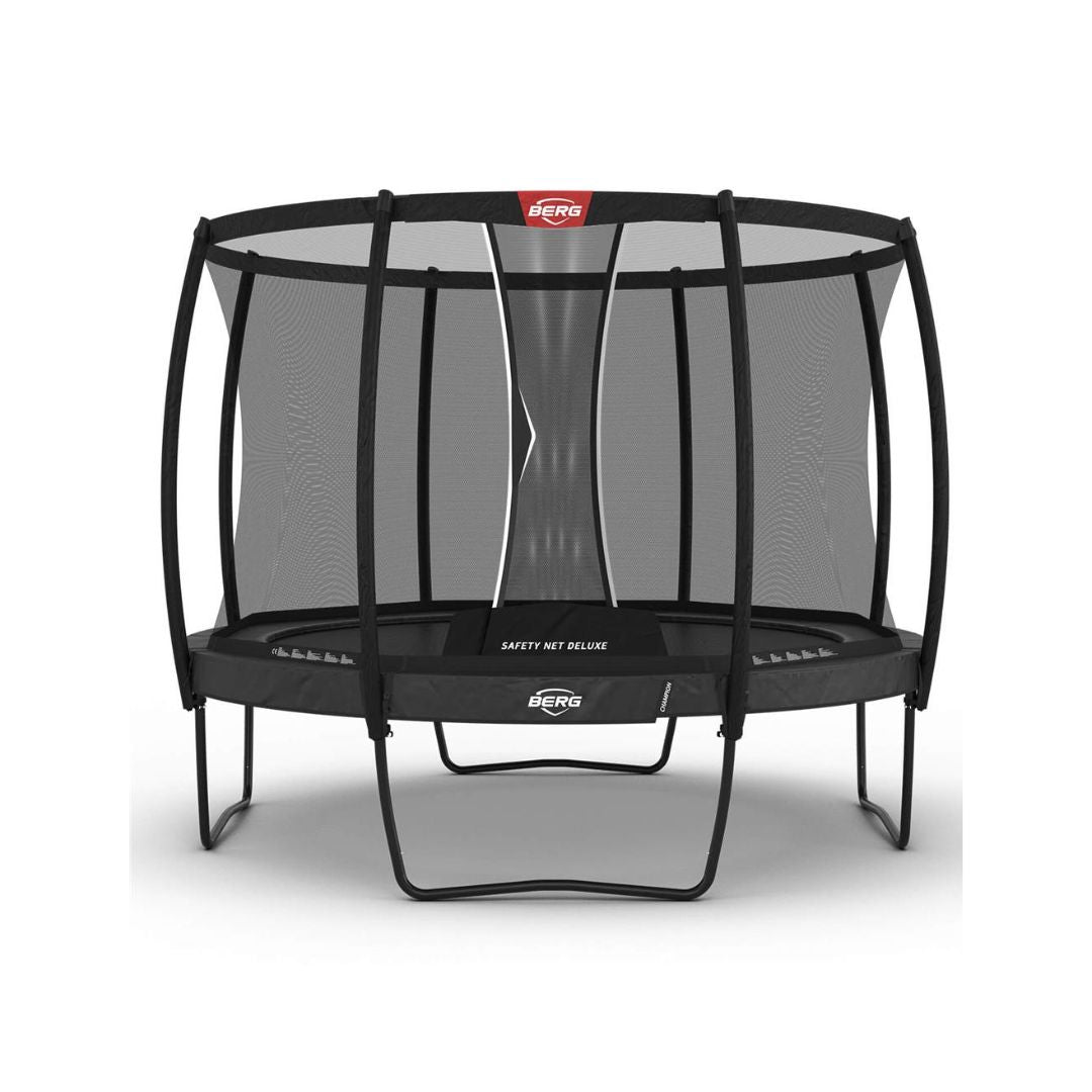 Berg Trampoline Champion Regular 270 grijs + Safety net Deluxe