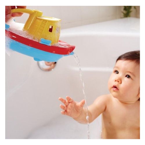 Remorqueur jaune Green Toys