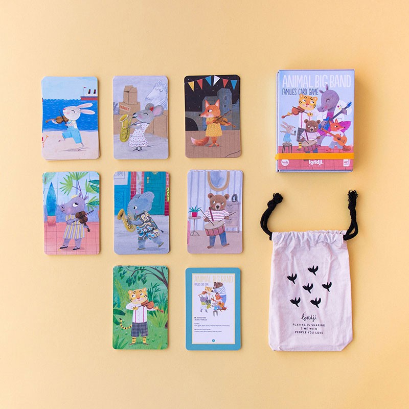 Jeu de cartes Londji Animal Big Band