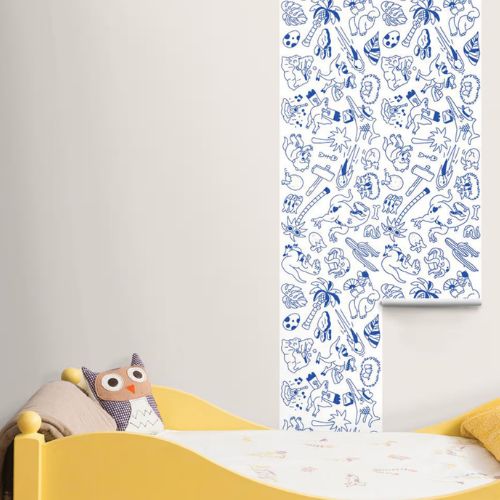 OMY Stick-it roll dinos