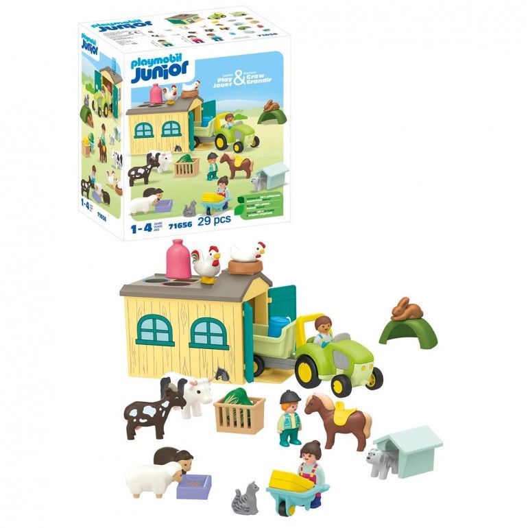 Playmobil Junior Farm Adventure with Tractor