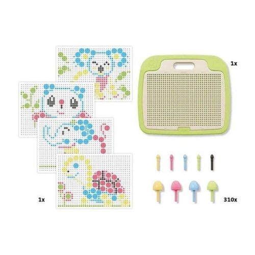 Quercetti Fantacolor steekparels Bio (310st)