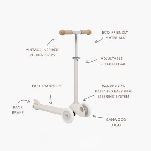 Banwood Ecoscooter Ivory
