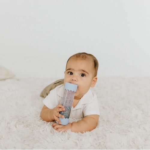 Jellystone Baby calm down bottle soft blue
