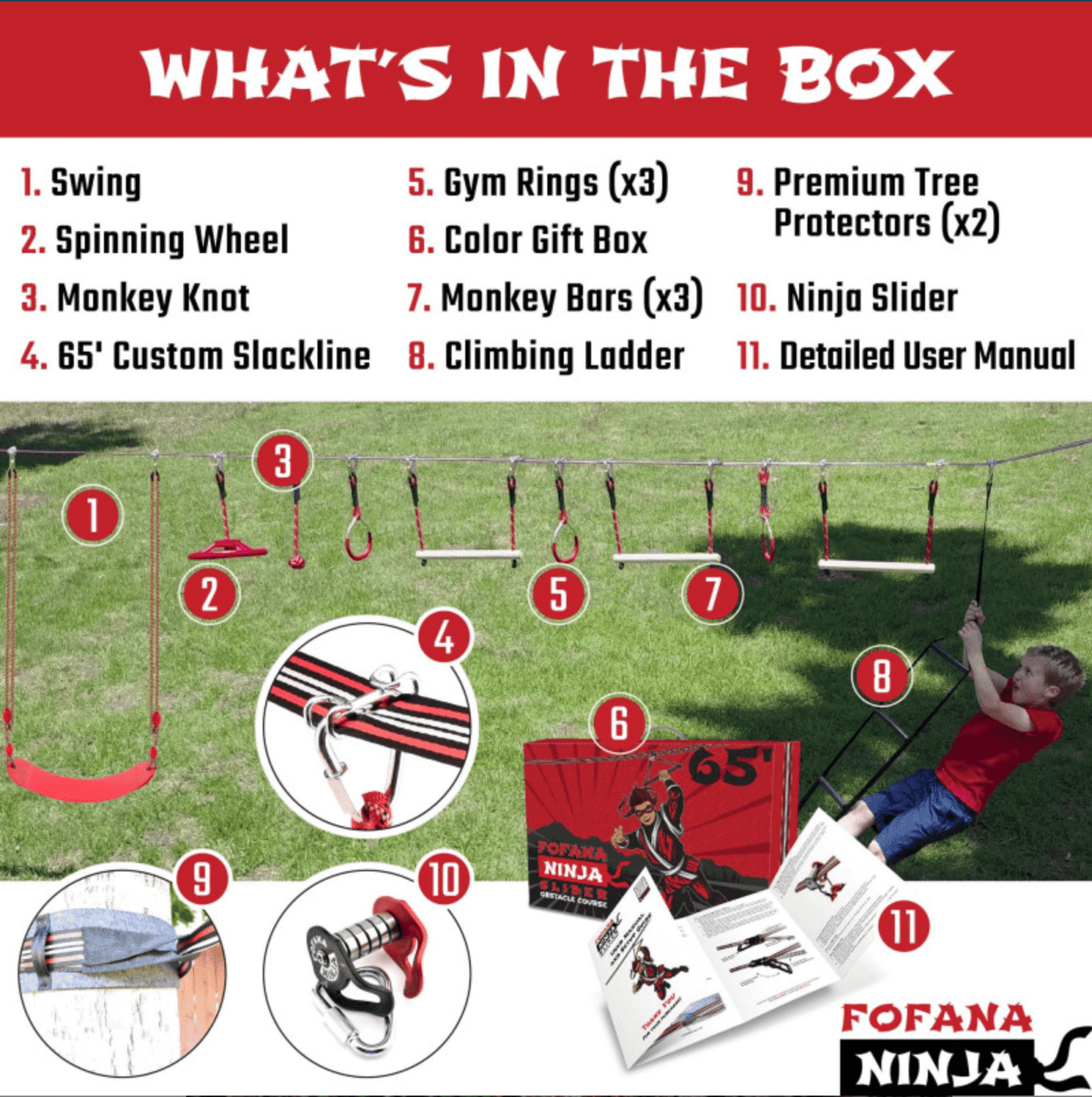 Fofana Ninja Obstacle Course