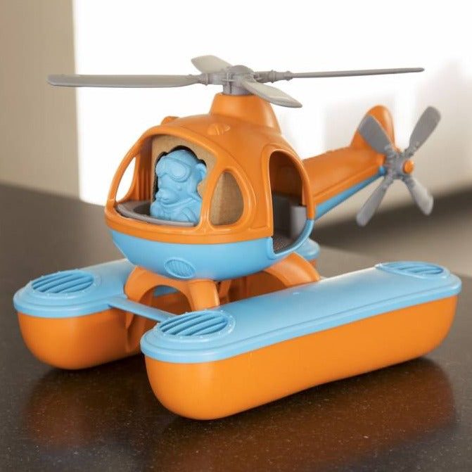 Hélicoptère aquatique Green Toys Orange
