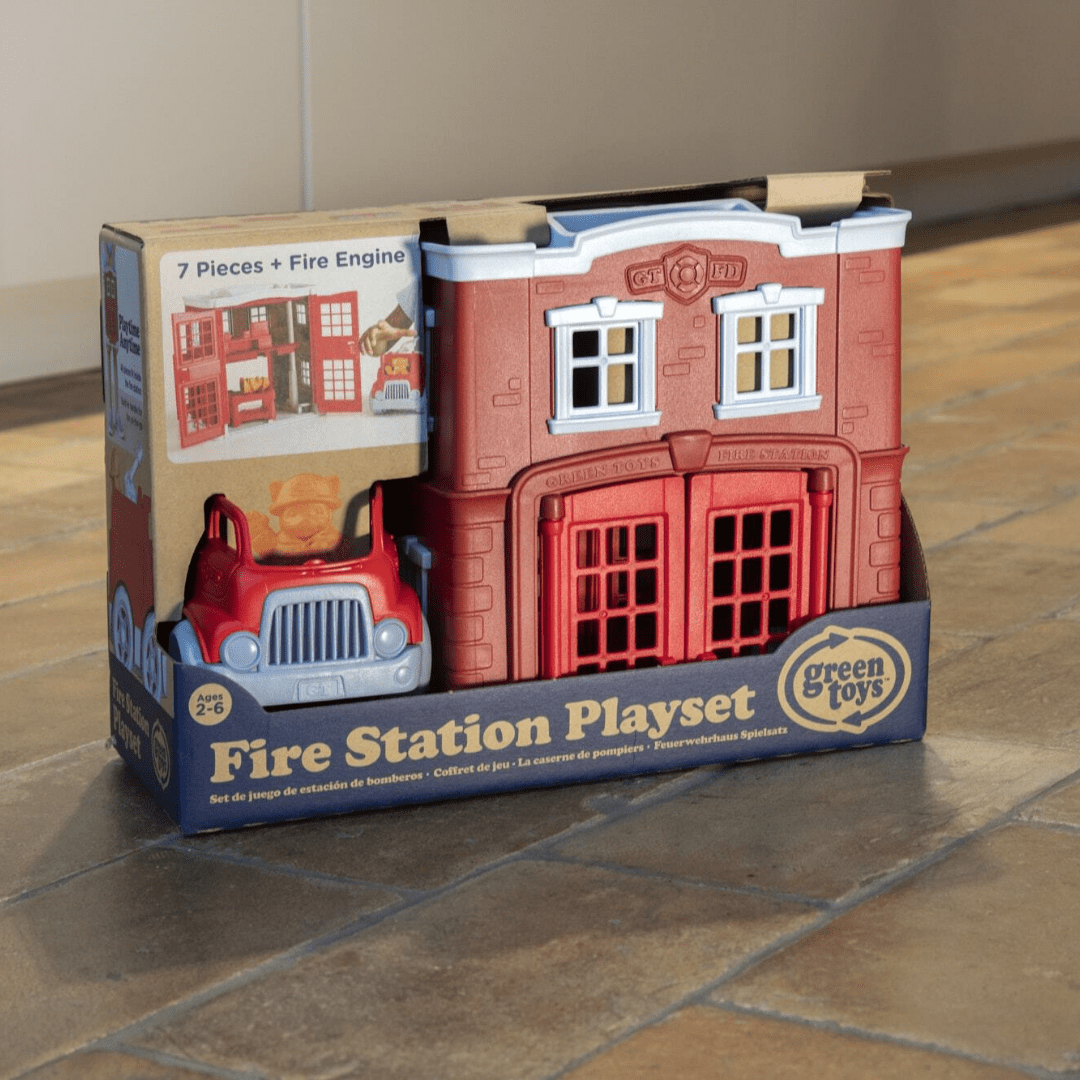 Caserne de pompiers Green Toys