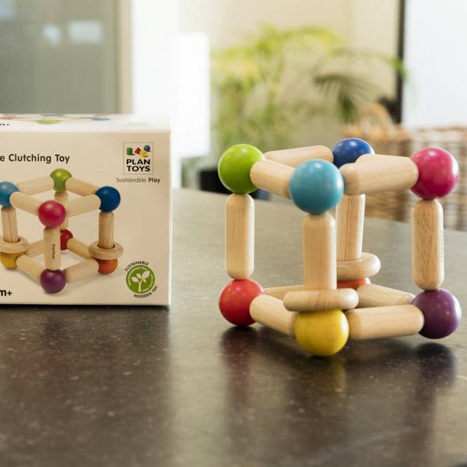 Plan Toys Vierkante rammelaar