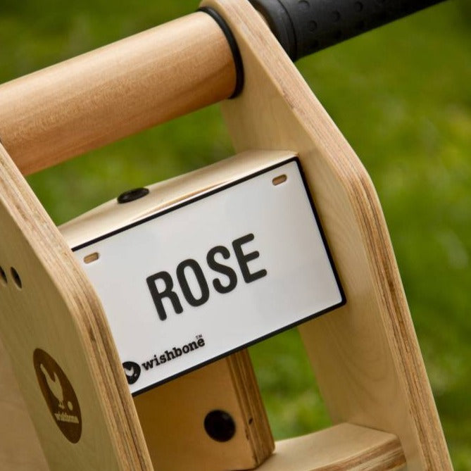 Plaque signalétique Wishbone