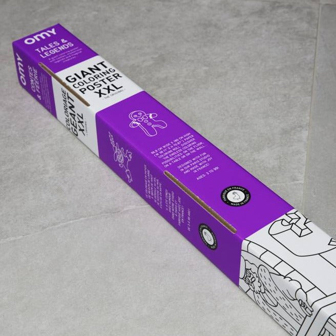 OMY Reuze kleurposter XXL Sprookjes en legenden
