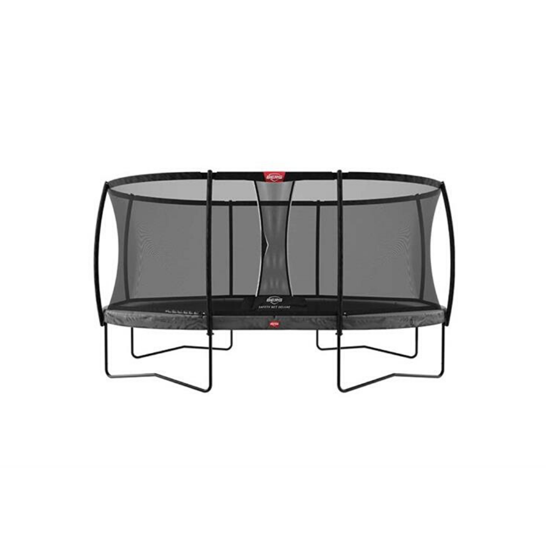 Berg Trampoline Grand Champion Regular 520 gray + safety net Deluxe