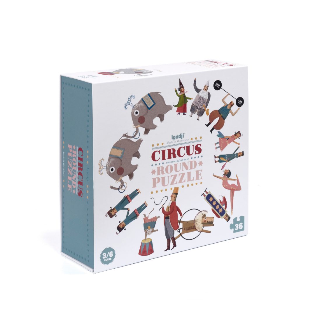 Puzzle rond du cirque Londji