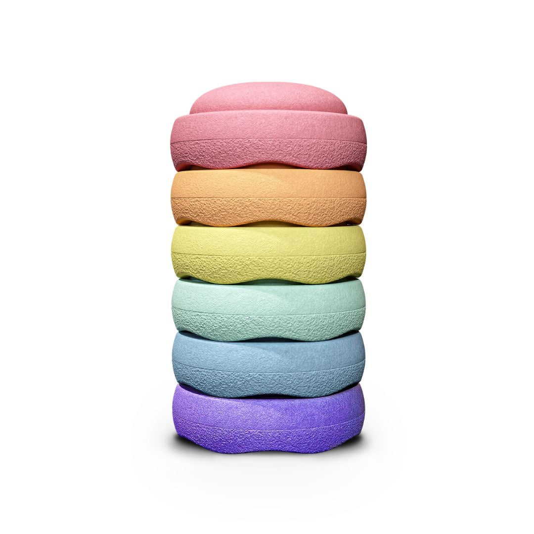Stapelstenen Rainbow pastel