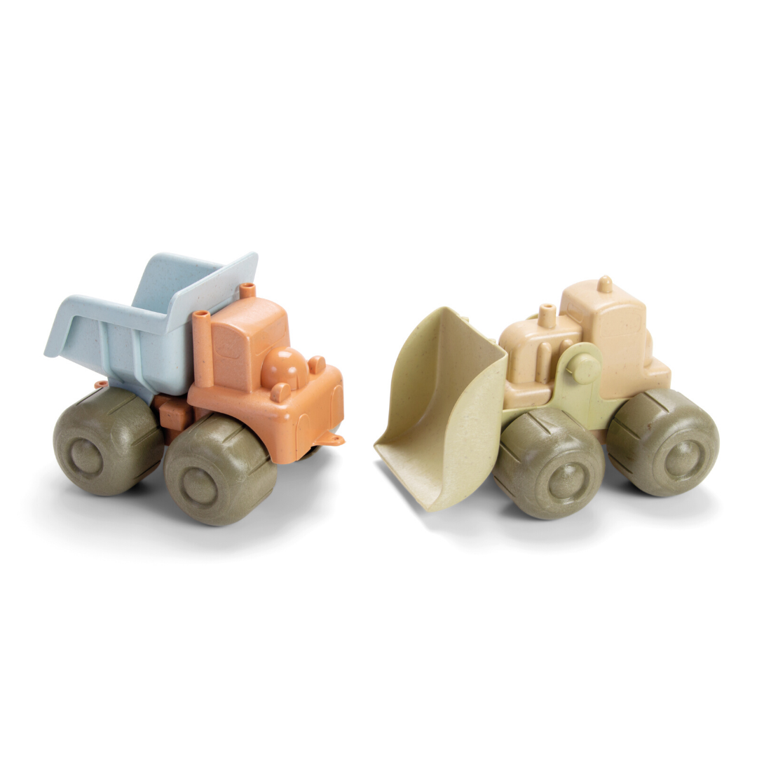 Dantoy Bio plastic werfvoertuigenset