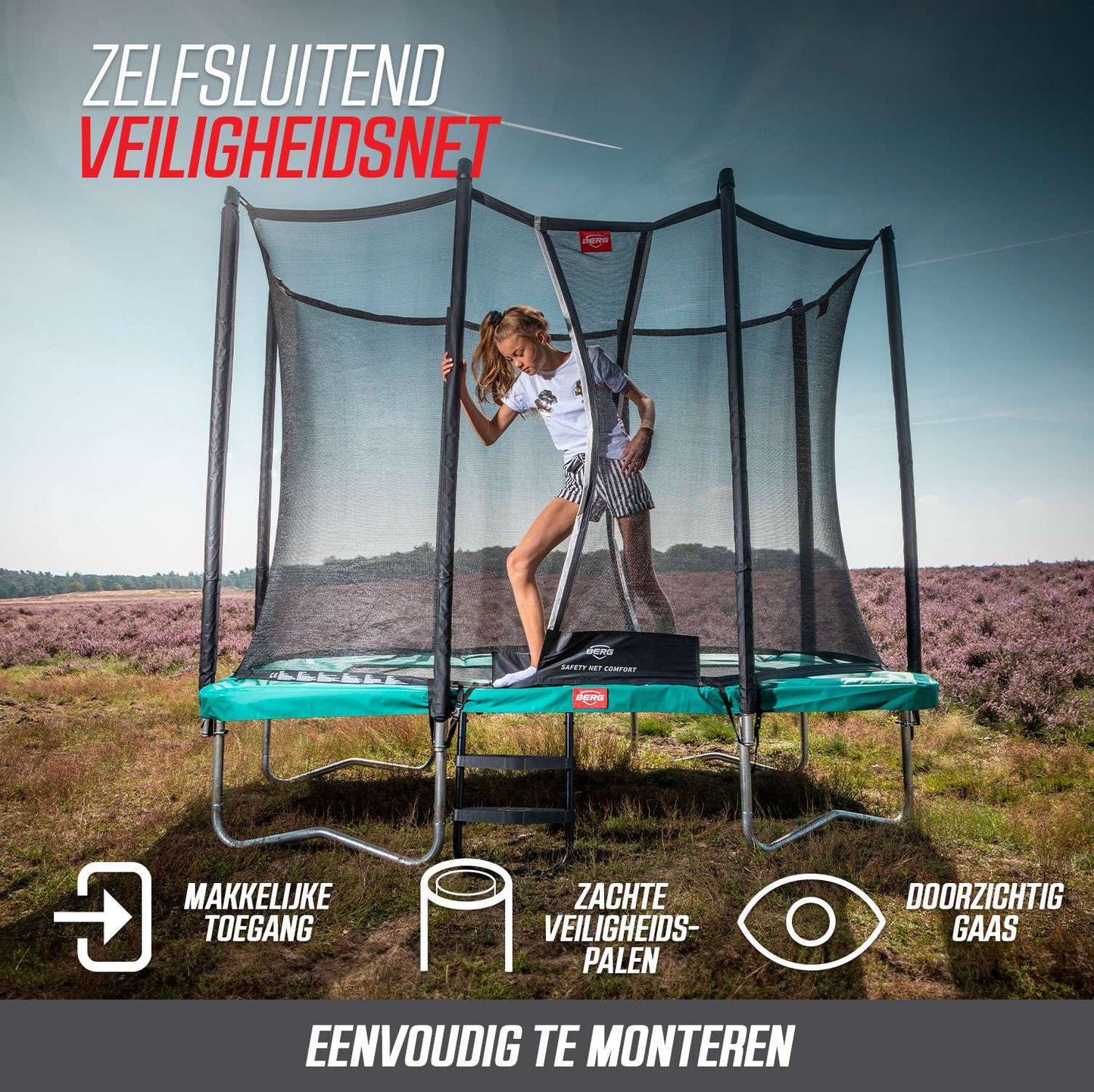 BERG SPORTS Grand Favorit InGround 520 Gris