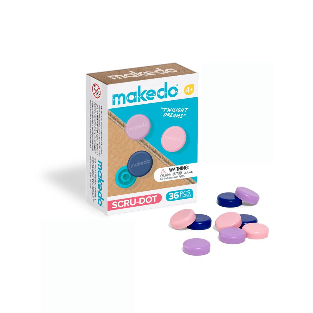 Makedo Scru-Dot Twilight Dreams - roze, paars, blauw