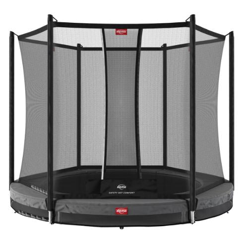 Berg Trampoline Favorit Inground 270 grijs + veiligheidsnet Comfort