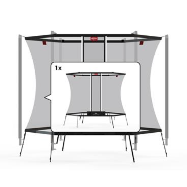 Berg Safety net Comfort - los net voor diameter 330 (6 palen)