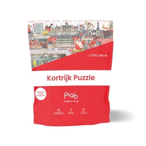 Kortrijk puzzel - 1000 stukjes