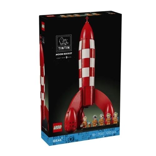 LEGO Ideas Kuifje Maanraket