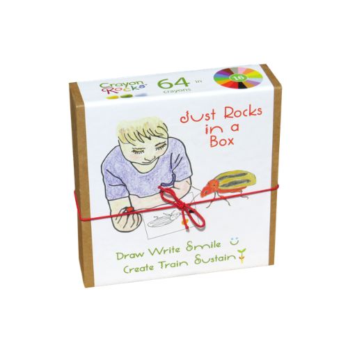 Crayons de cire de soja Crayon Rocks (boîte de 16 couleurs x 4 unités)