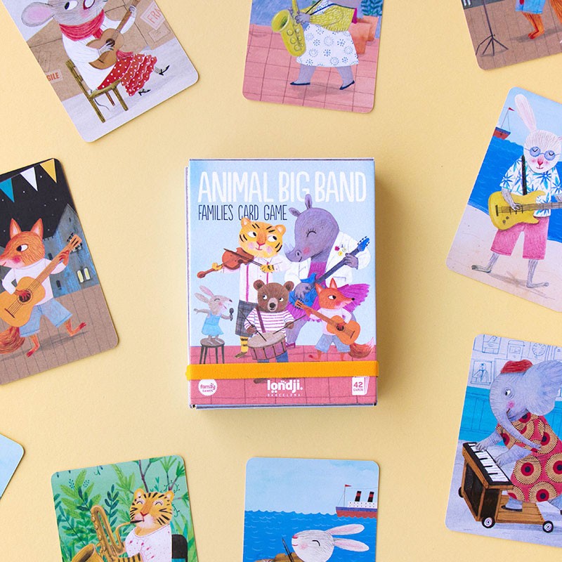 Jeu de cartes Londji Animal Big Band