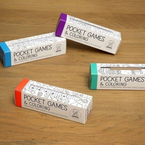 OMY Pocket coloring pages (24 pcs)