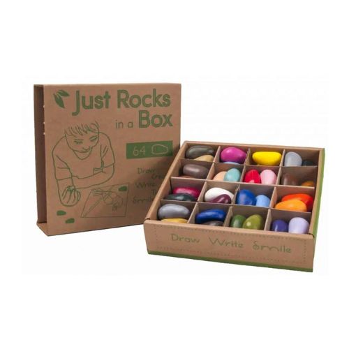 Crayons de cire de soja Crayon Rocks (boîte de 32 couleurs x 2 pièces)