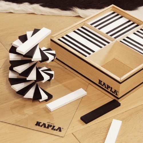 Kapla Box 100 planches noir et blanc