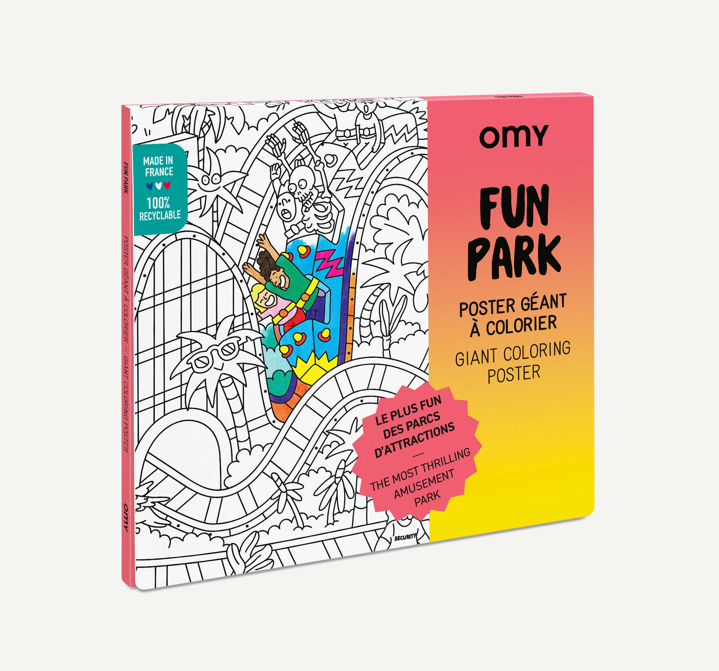 OMY kleurposter Fun Park