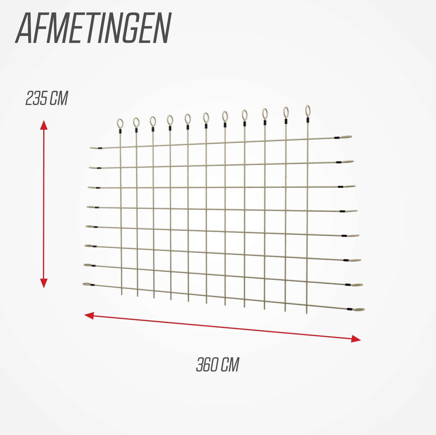 Filet d'escalade BERG PlayBase L