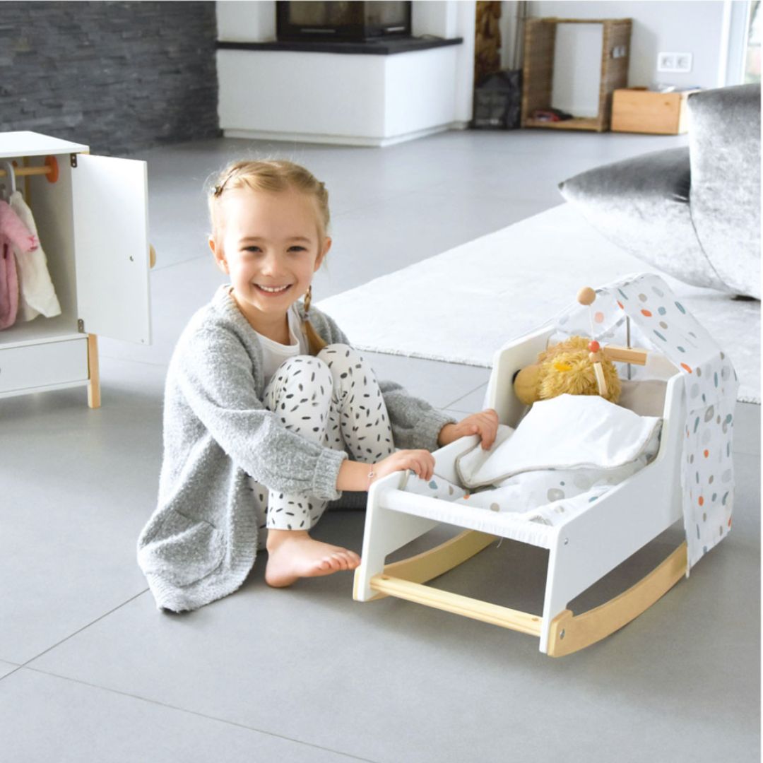 Small Foot houten schommelbed Little Button