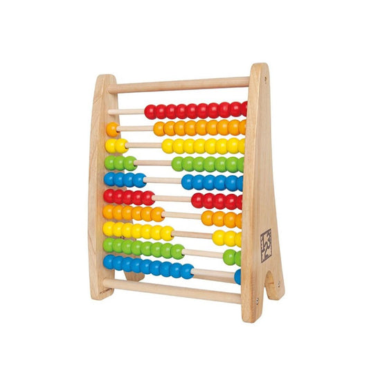 Hape Houten telraam - regenboogkleuren