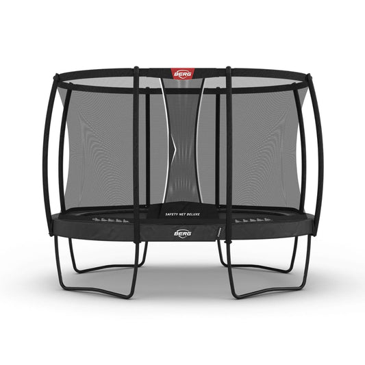 Berg Trampoline Grand Champion Regular 350 gray + safety net Deluxe
