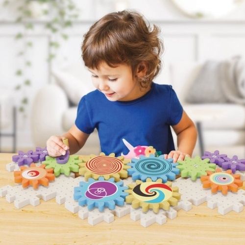 Quercetti Tandwielpuzzel Bio