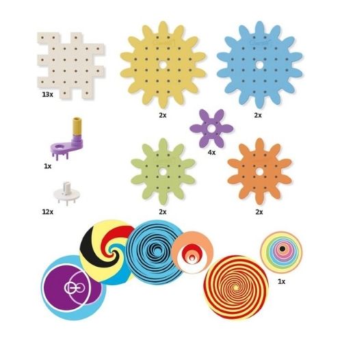 Quercetti Tandwielpuzzel Bio