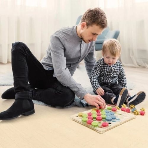 Quercetti Fantacolor steekparels Junior Bio (58st)