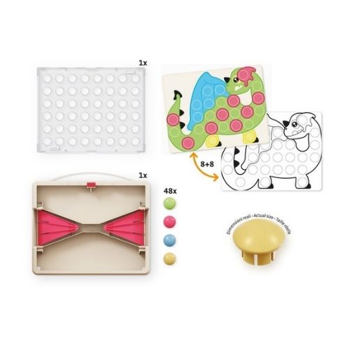 Quercetti Fantacolor steekparels Junior Bio (58st)