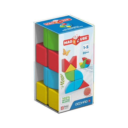 Geomag Magicube Full Color Recycled Blocks 24-delig