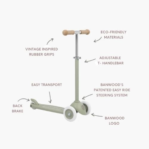 Banwood Ecoscooter Olive