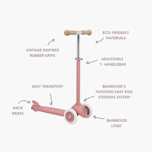 Banwood Ecoscooter Raspberry