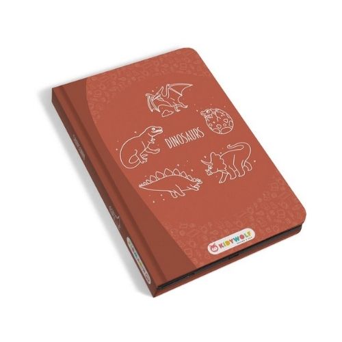 Kidywolf Kidydraw mini tekenblok 30 dinosaurussen