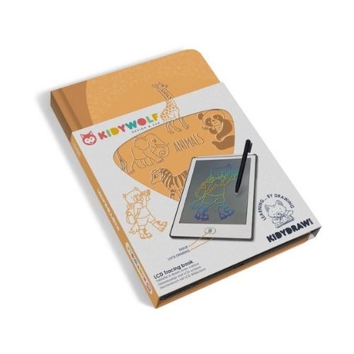 Kidywolf Kidydraw mini tekenblok 30 dieren