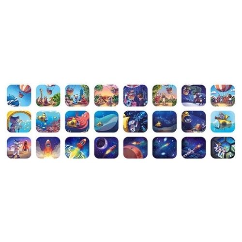 Kidywolf Kidyslide verhalenlamp 'avontuur'