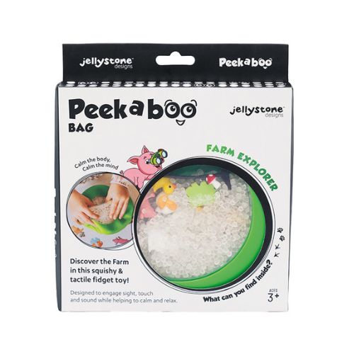 Jellystone Peekaboo Boerderij sensory bag
