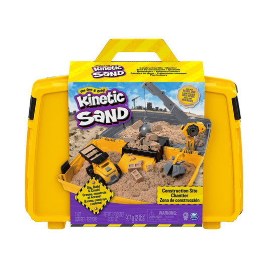 Kinetisch zand bouwplaats speelset