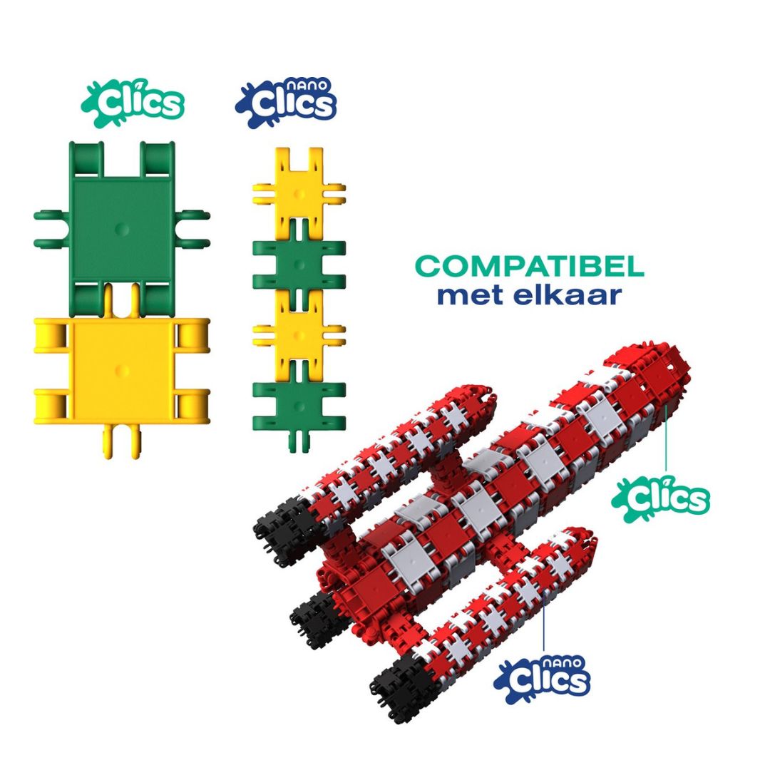 Clics Nano speelset creative builders 125st.