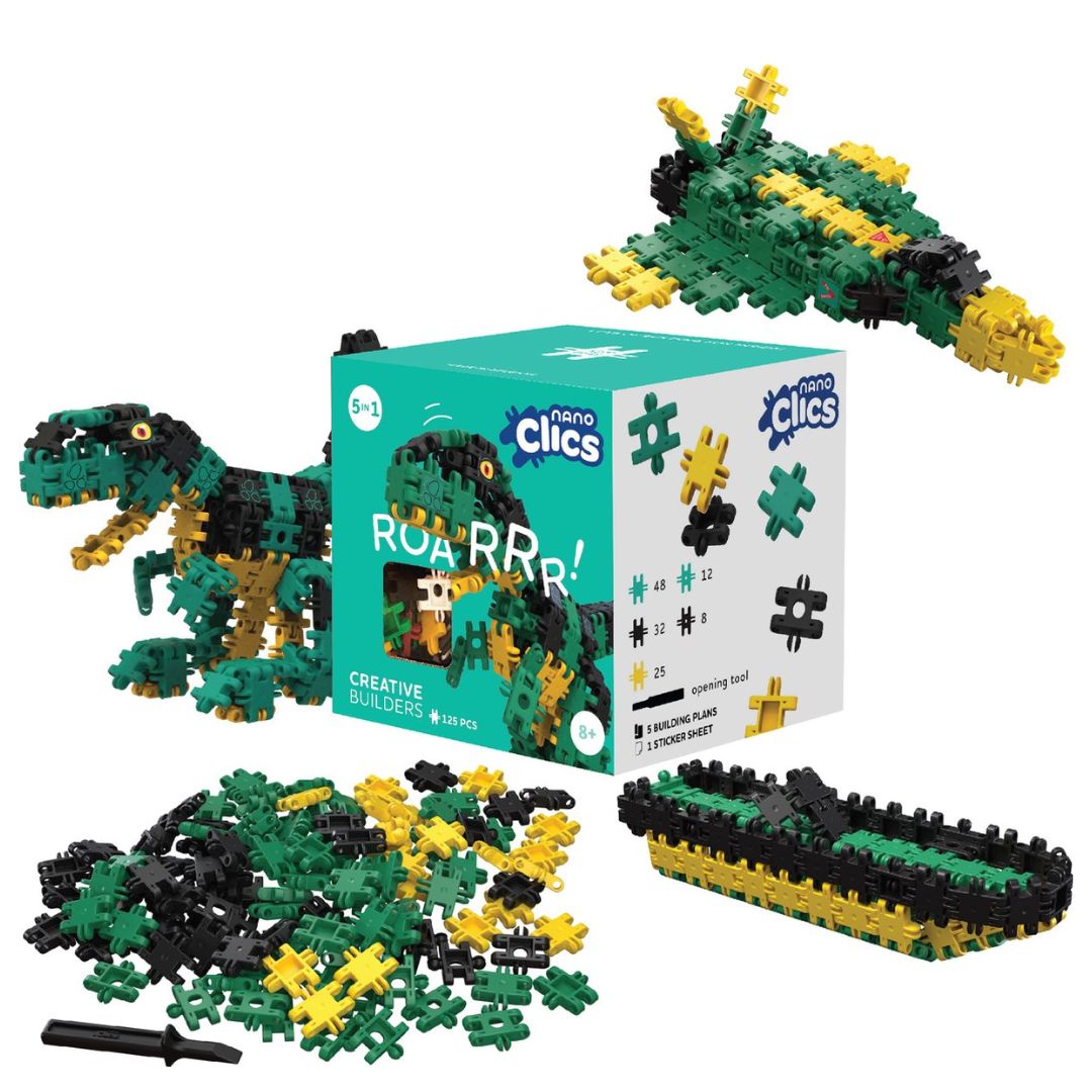 Clics Nano speelset creative builders 125st.