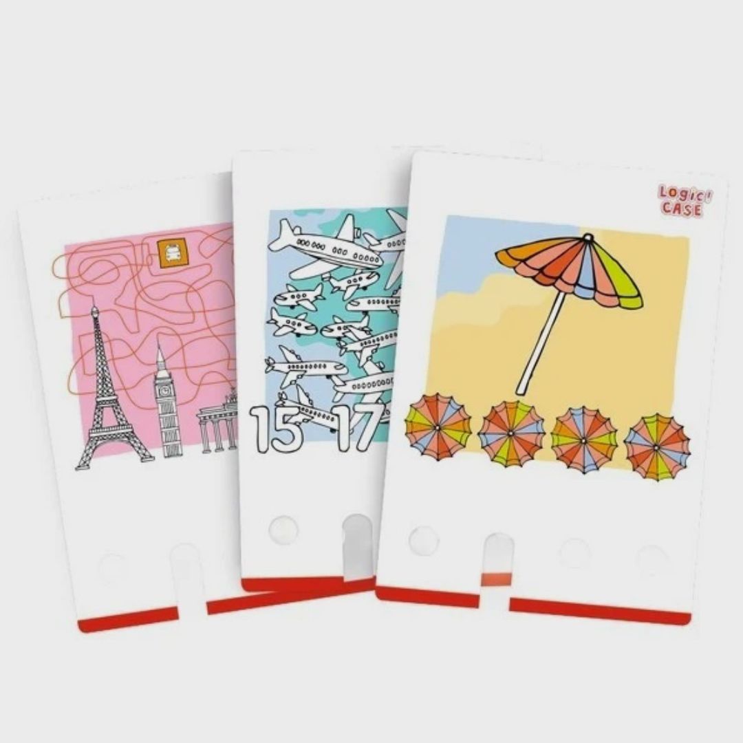 HABA LogiCASE uitbreidingsset vakantie en reizen 7+